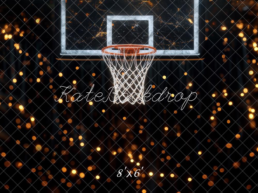 Kate Sports Panier de Basket Bokeh Toile de fond conçue par Mini MakeBelieve