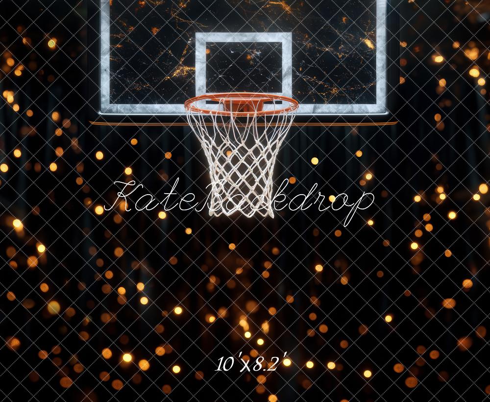 Kate Sports Panier de Basket Bokeh Toile de fond conçue par Mini MakeBelieve