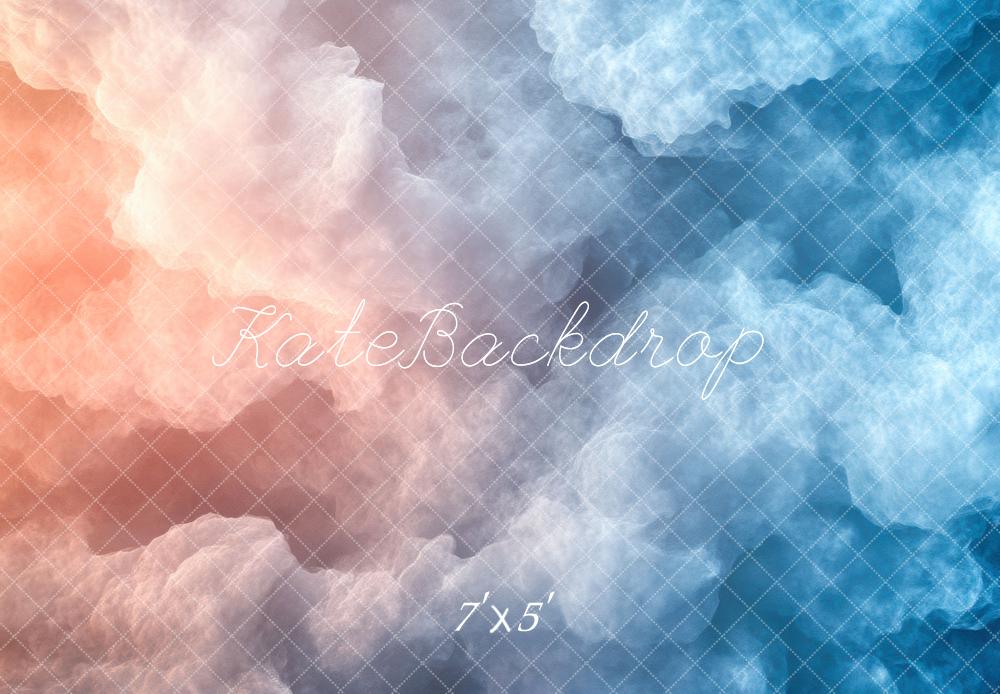 Kate Abstrait Nuageux Dégradé Toile de fond conçue par Mini MakeBelieve - Kate Backdrop FR