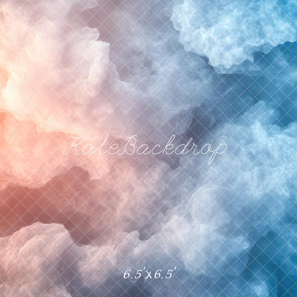 Kate Abstrait Nuageux Dégradé Toile de fond conçue par Mini MakeBelieve - Kate Backdrop FR