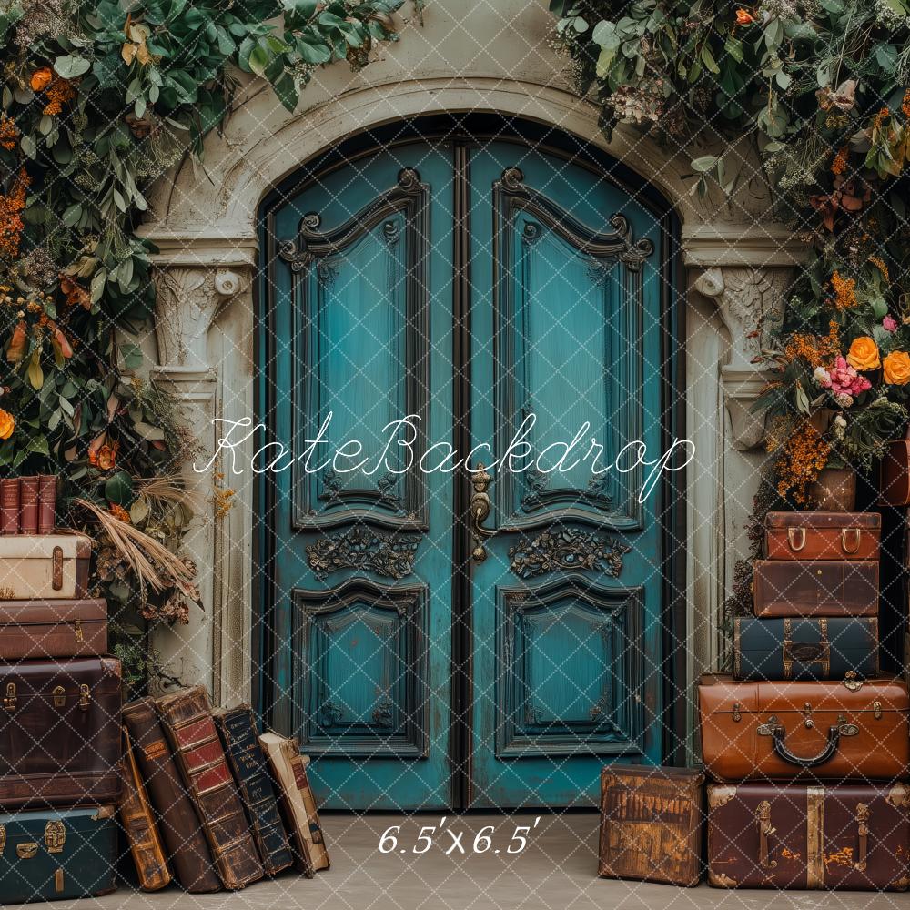 Kate Vintage Jardin enchanté Porte Bagages Toile de fond conçue par Patty Roberts - Kate Backdrop FR