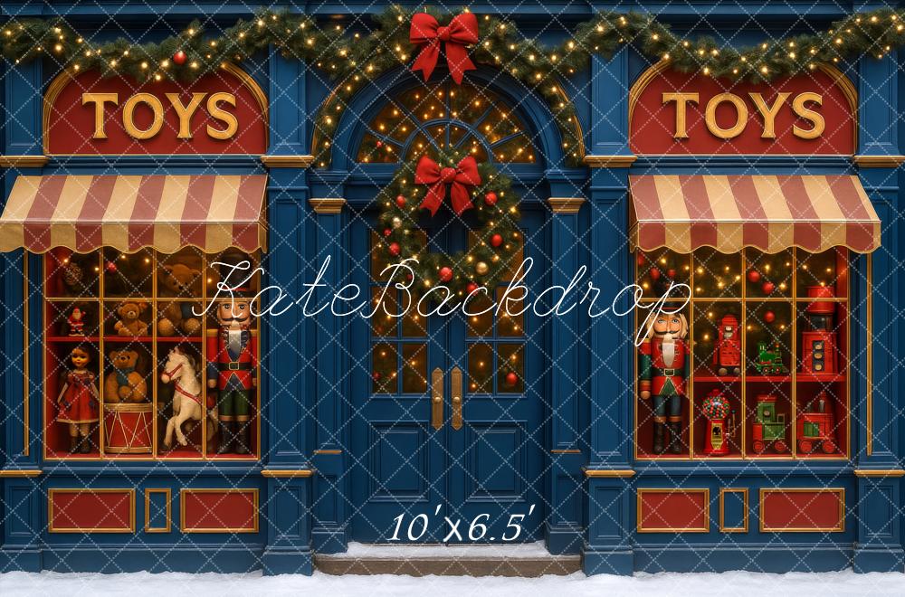 Kate Noël Magasin de Jouets Casse-Noisette Toile de fond conçue par Megan Leigh