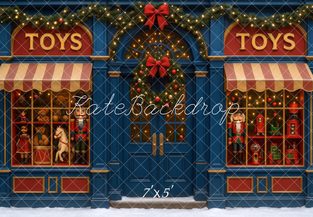 Kate Noël Magasin de Jouets Casse-Noisette Toile de fond conçue par Megan Leigh