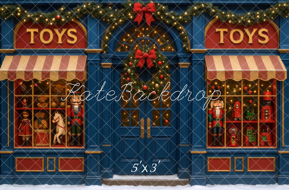 Kate Noël Magasin de Jouets Casse-Noisette Toile de fond conçue par Megan Leigh