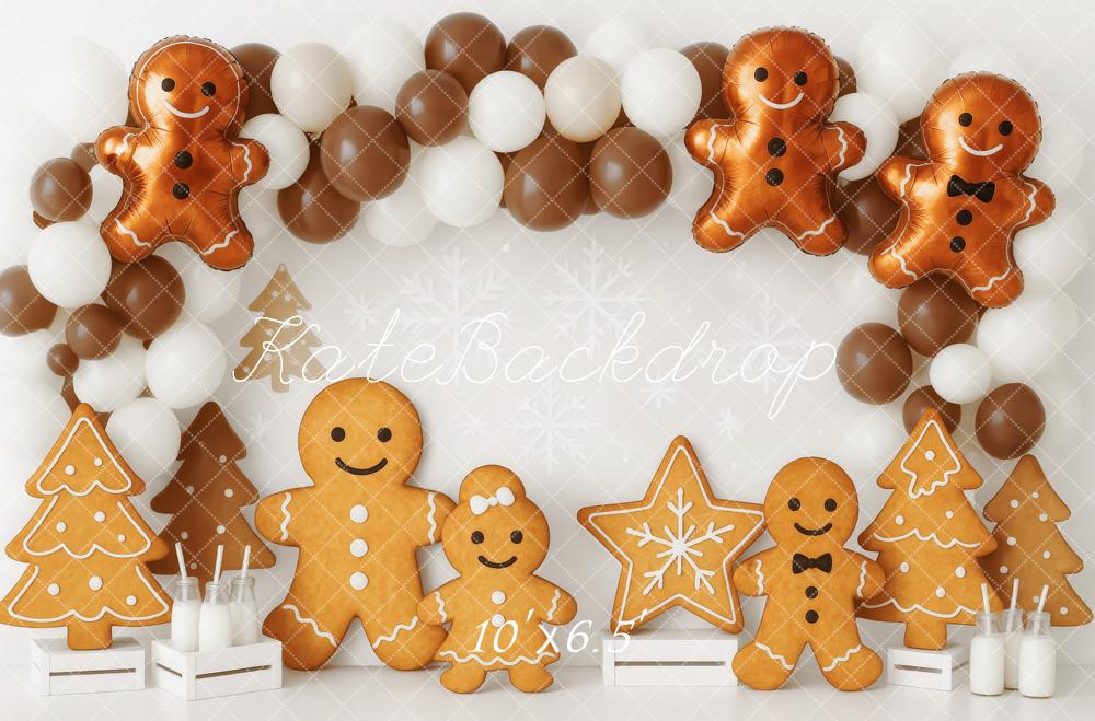 Kate Noël Biscuits Pain d'épices Ballon Toile de fond conçue par Patty Roberts