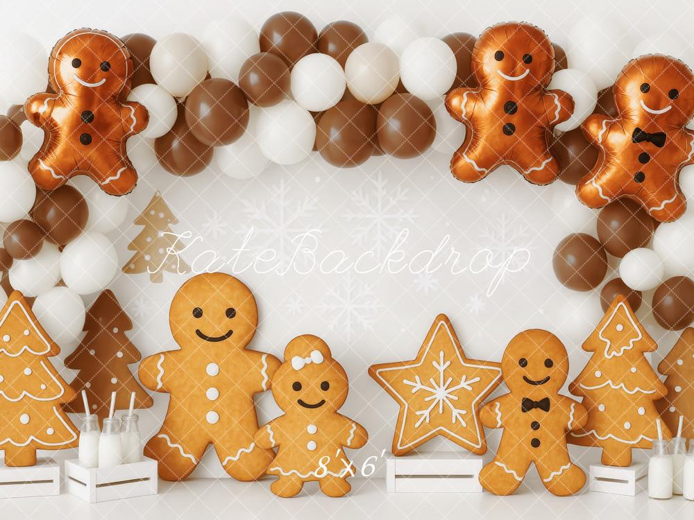 Kate Noël Biscuits Pain d'épices Ballon Toile de fond conçue par Patty Roberts