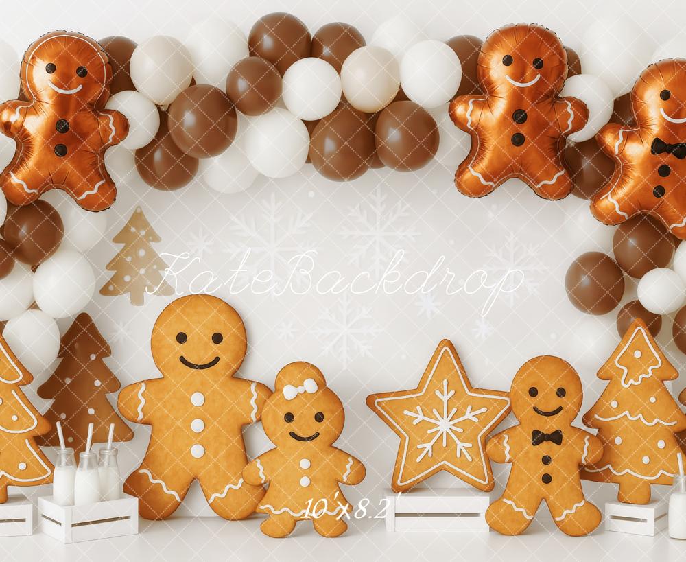 Kate Noël Biscuits Pain d'épices Ballon Toile de fond conçue par Patty Roberts