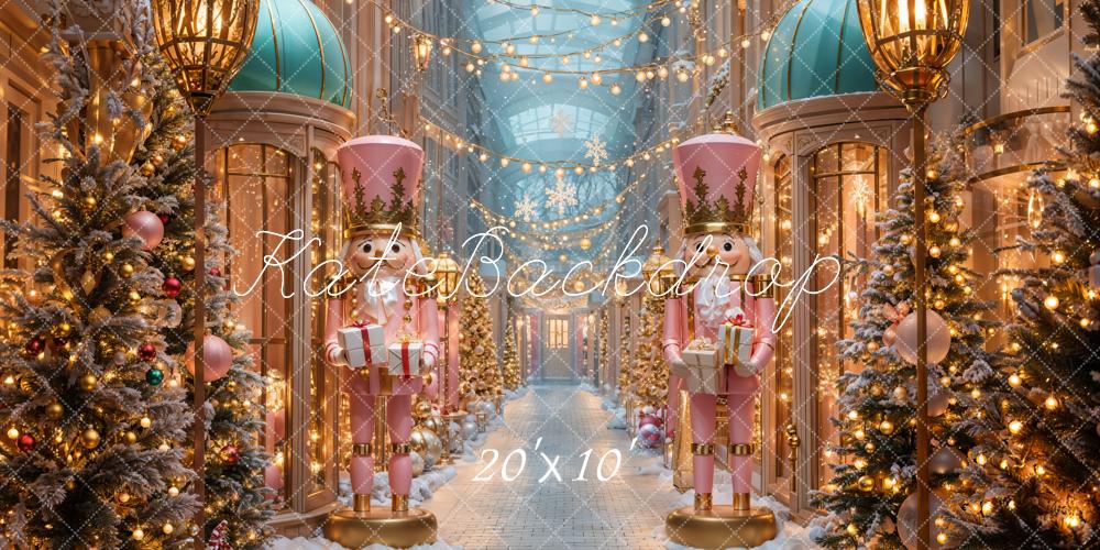 Kate Noël Rue Casse-Noisette Lumières Toile de fond conçue par Emetselch - Kate Backdrop FR