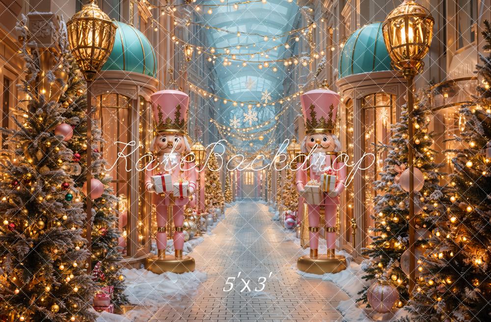 Kate Noël Rue Casse-Noisette Lumières Toile de fond conçue par Emetselch - Kate Backdrop FR