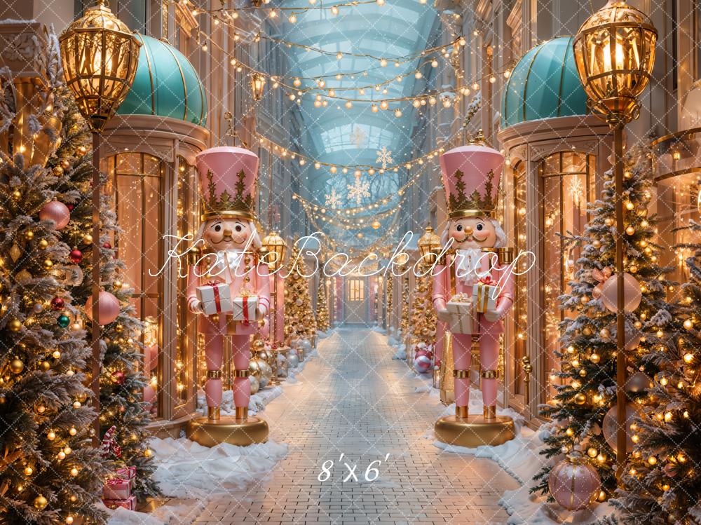 Kate Noël Rue Casse-Noisette Lumières Toile de fond conçue par Emetselch - Kate Backdrop FR