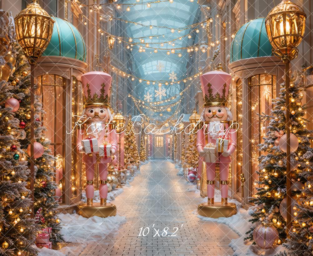 Kate Noël Rue Casse-Noisette Lumières Toile de fond conçue par Emetselch - Kate Backdrop FR