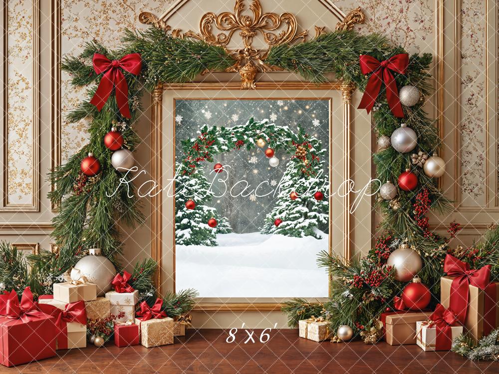 Kate Noël Cadeaux Cadre Porte Vintage Toile de fond conçue par Emetselch