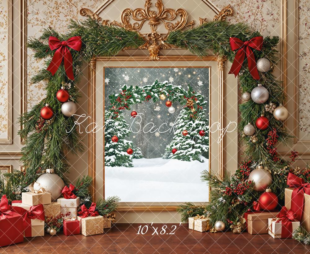 Kate Noël Cadeaux Cadre Porte Vintage Toile de fond conçue par Emetselch