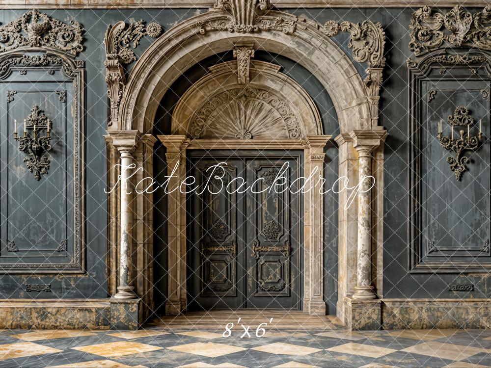Kate Mur Vintage Élégant Arche Fête des Pères Toile de fond conçue par Emetselch - Kate Backdrop FR
