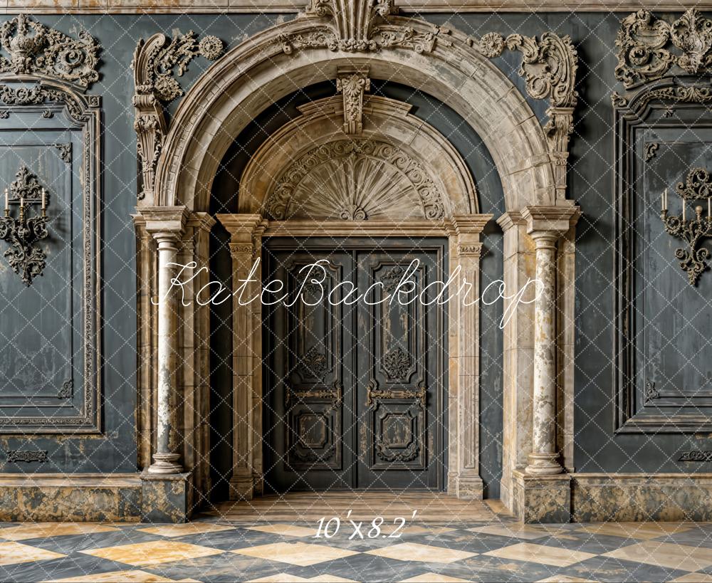 Kate Mur Vintage Élégant Arche Fête des Pères Toile de fond conçue par Emetselch - Kate Backdrop FR