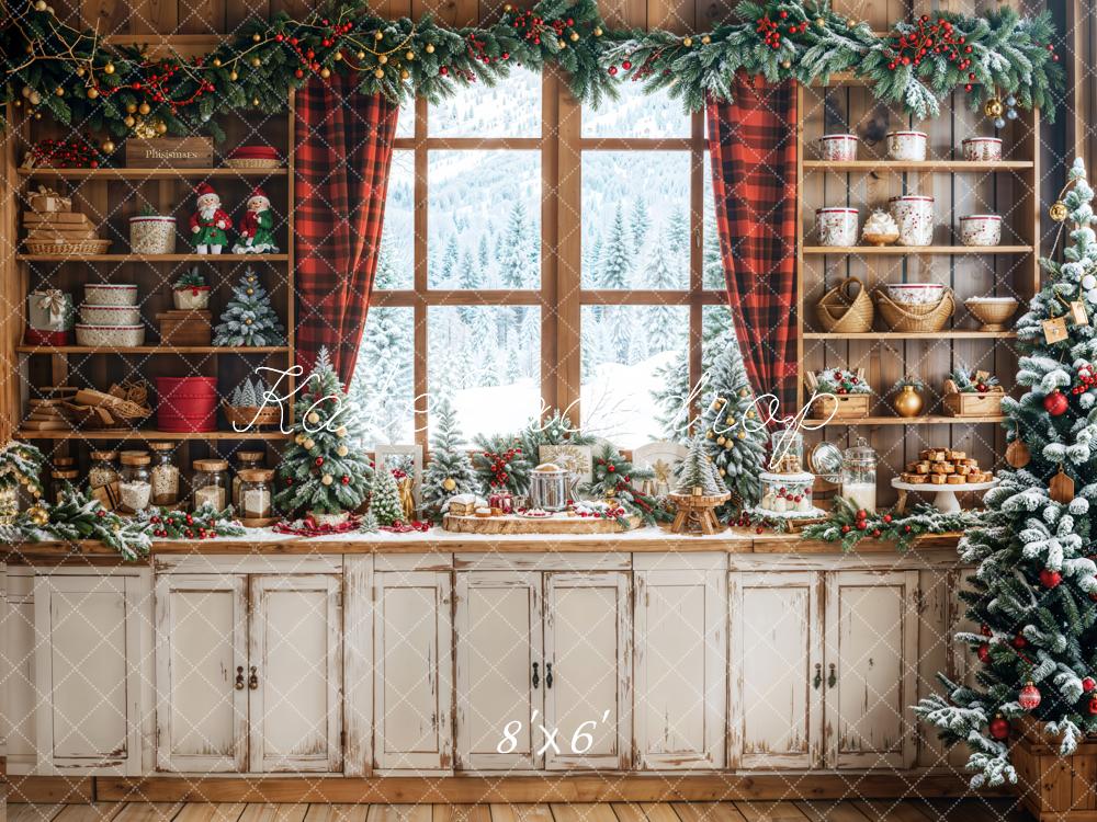 Kate Noël Cuisine Vaisselle Fenêtre Toile de fond conçue par Emetselch