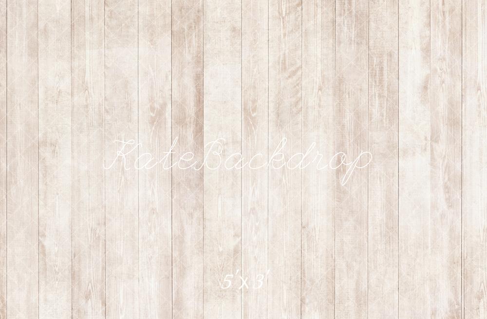Kate Beige clair Bois Sol Toile de fond conçue par Emetselch - Kate Backdrop FR