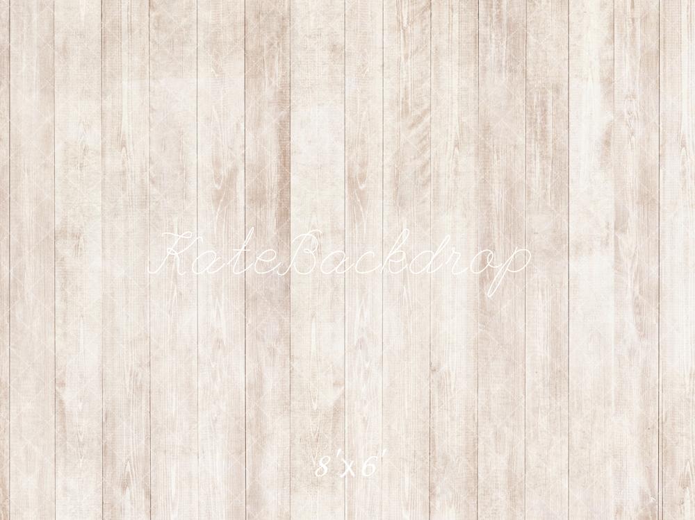 Kate Beige clair Bois Sol Toile de fond conçue par Emetselch - Kate Backdrop FR