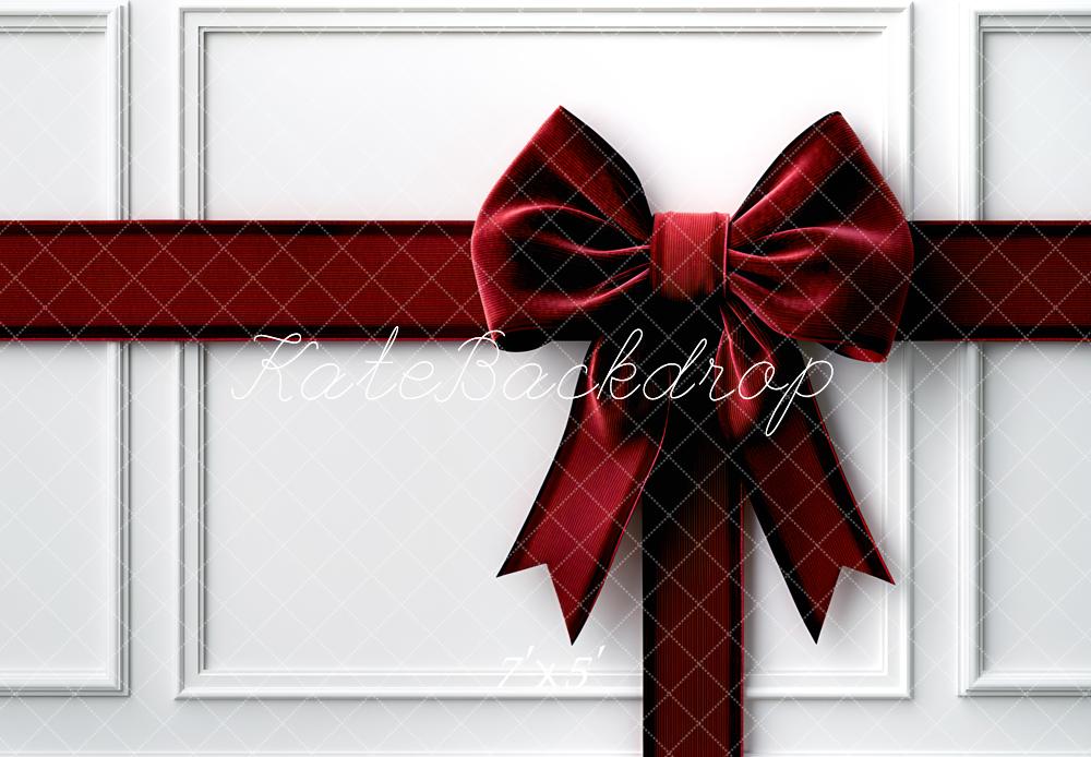 Kate Noël Cadeau Nœud Mur Rétro Toile de fond conçue par Mini MakeBelieve - Kate Backdrop FR