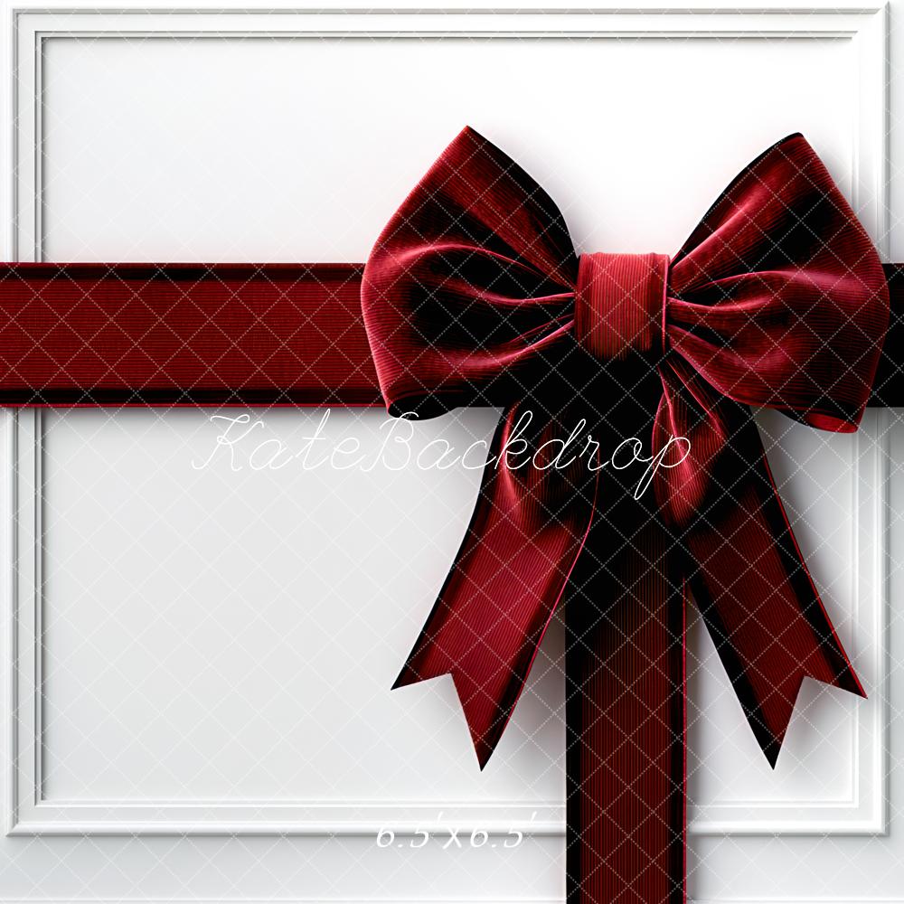 Kate Noël Cadeau Nœud Mur Rétro Toile de fond conçue par Mini MakeBelieve - Kate Backdrop FR