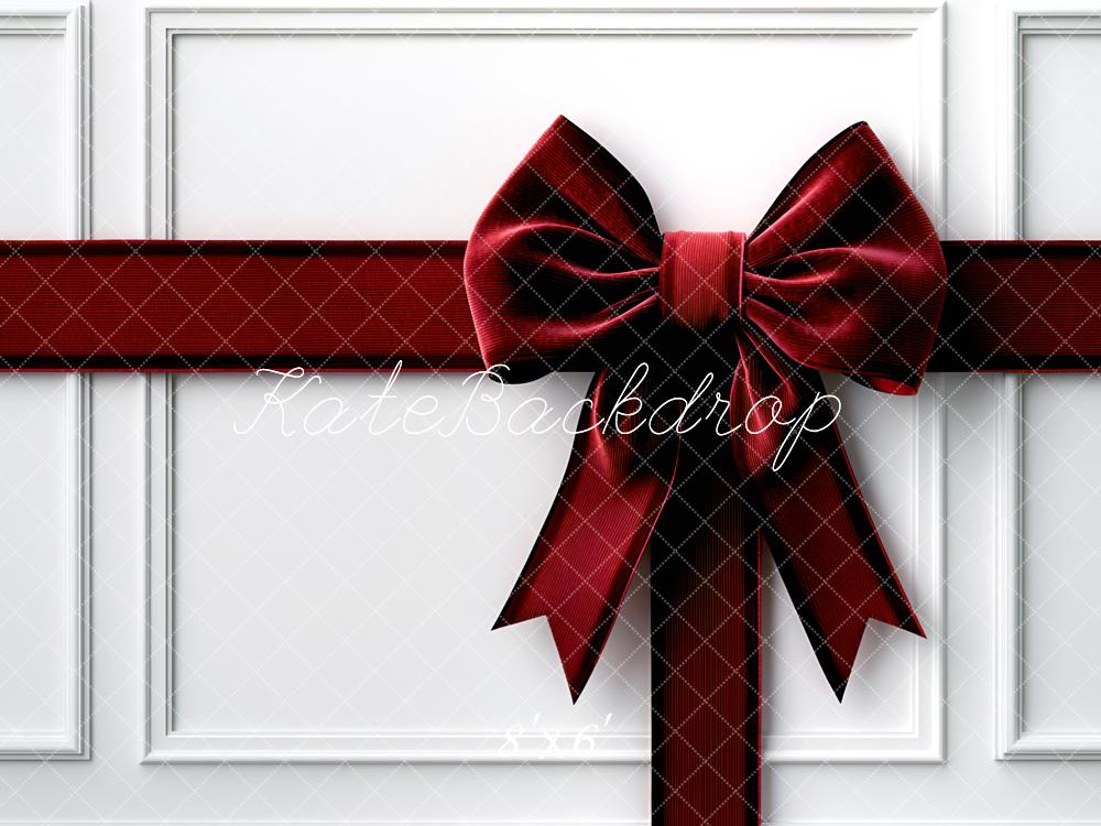 Kate Noël Cadeau Nœud Mur Rétro Toile de fond conçue par Mini MakeBelieve - Kate Backdrop FR
