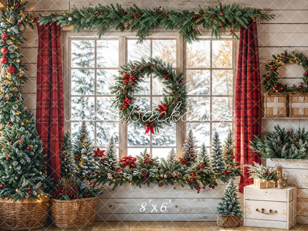 Kate Noël Fenêtre Guirlande Rideau Toile de fond conçue par Emetselch - Kate Backdrop FR