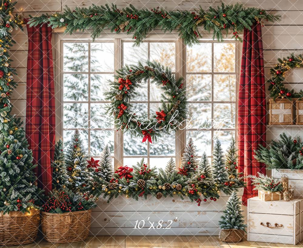 Kate Noël Fenêtre Guirlande Rideau Toile de fond conçue par Emetselch - Kate Backdrop FR