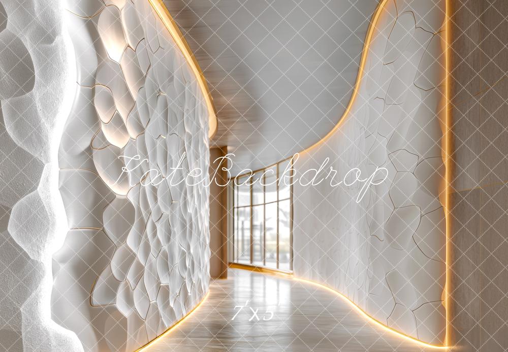 Kate Moderne Luxe Intérieurs Mur Abstrait Toile de fond conçue par Mini MakeBelieve - Kate Backdrop FR