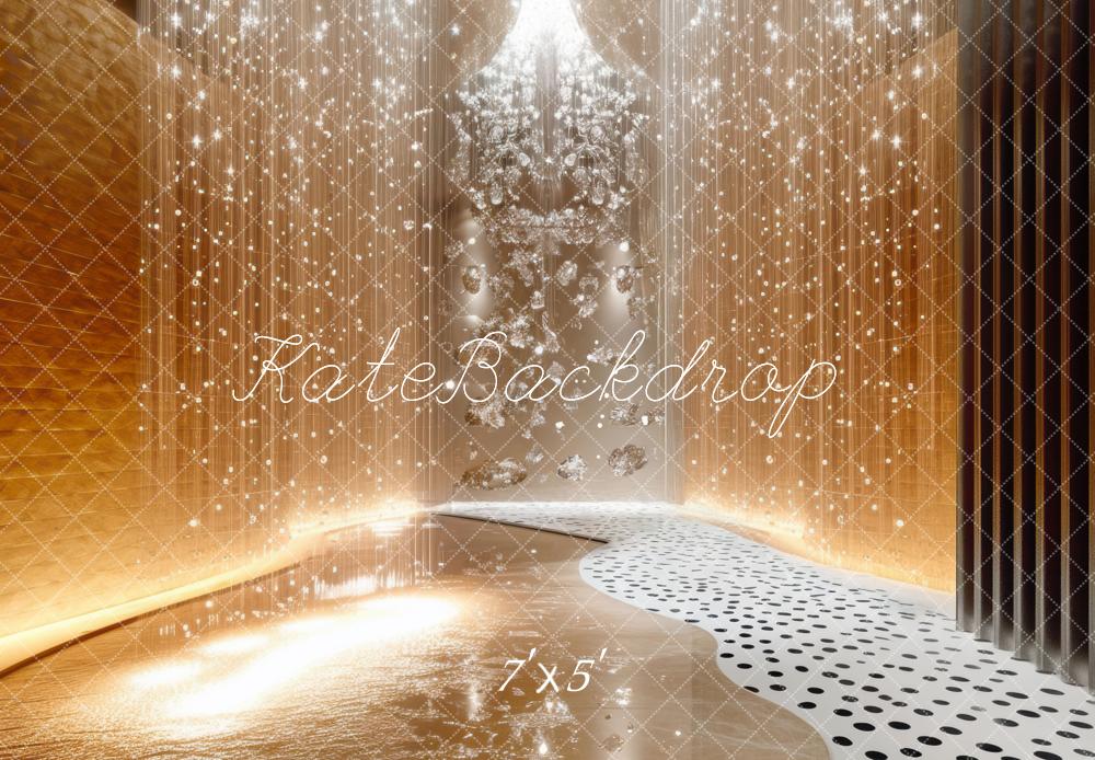 Kate Mode Luxe Intérieur Lumières Toile de fond conçue par Mini MakeBelieve - Kate Backdrop FR