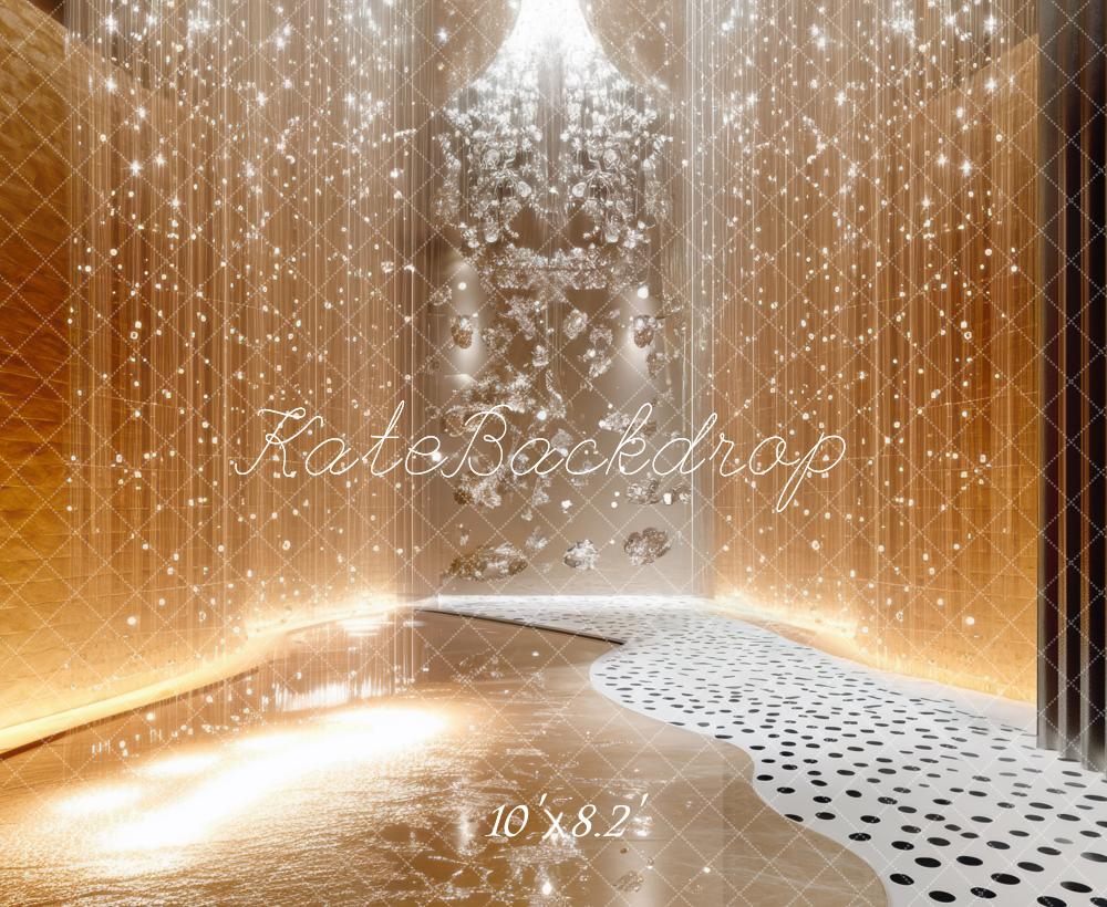 Kate Mode Luxe Intérieur Lumières Toile de fond conçue par Mini MakeBelieve - Kate Backdrop FR