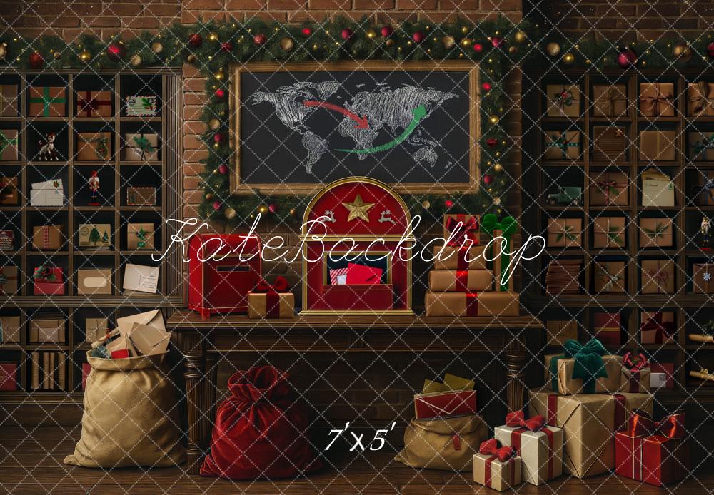 Kate Noël Salle du courrier Cadeaux Carte Toile de fond conçue par Mini MakeBelieve