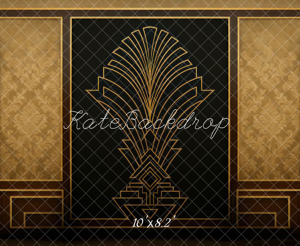 Kate Gatsby Art Déco Mur Vintage Toile de fond conçue par Mini MakeBelieve