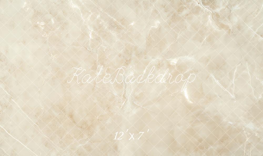 Kate Marbre Beige Mur/Sol Fond en Vinyle