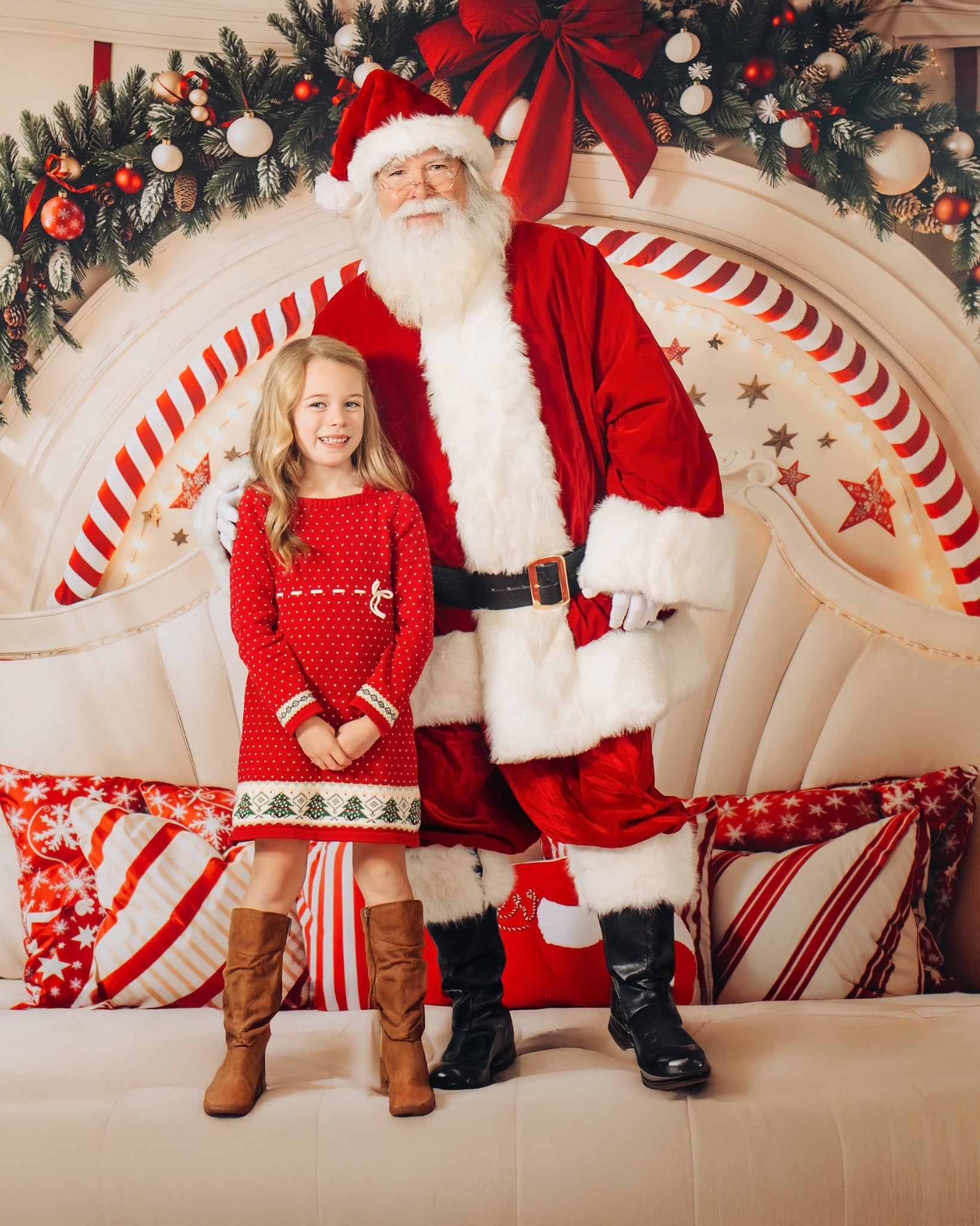 Kate Noël Canne à sucre Arche Tête de lit Toile de fond conçue par Emetselch - Kate Backdrop FR