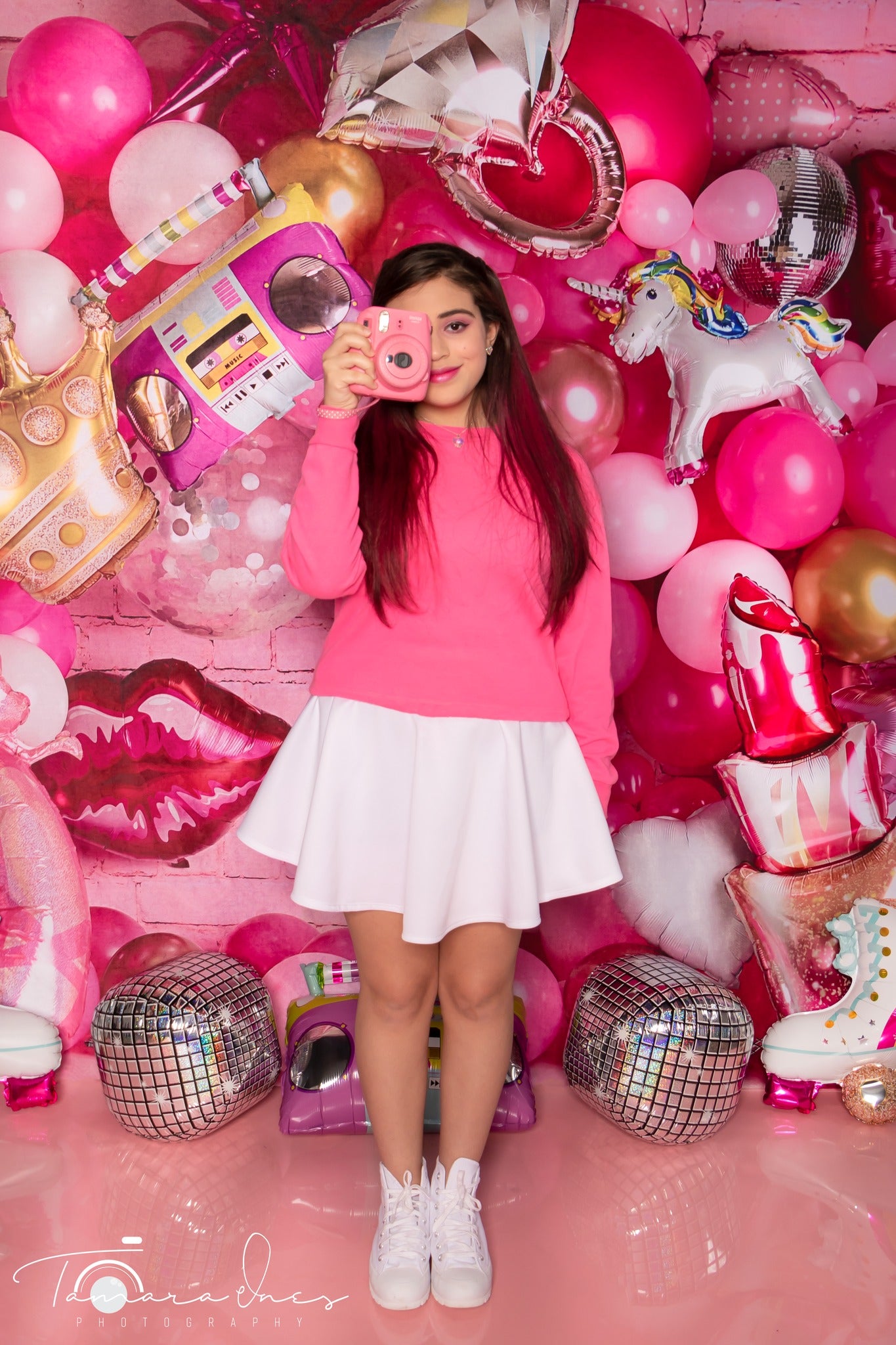 Kate Anniversaire Fête Poupée Toile de fond conçue par Mandy Ringe - Kate Backdrop FR