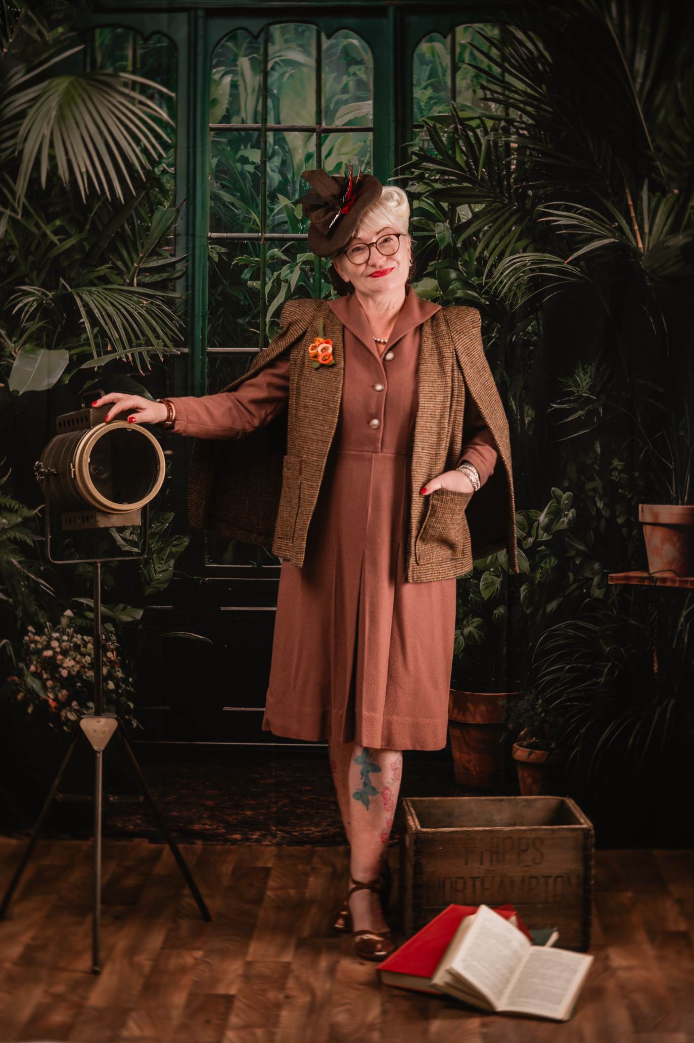 Kate Printemps/Été Vert Plantes Porte Toile de fond conçue par Emetselch - Kate Backdrop FR