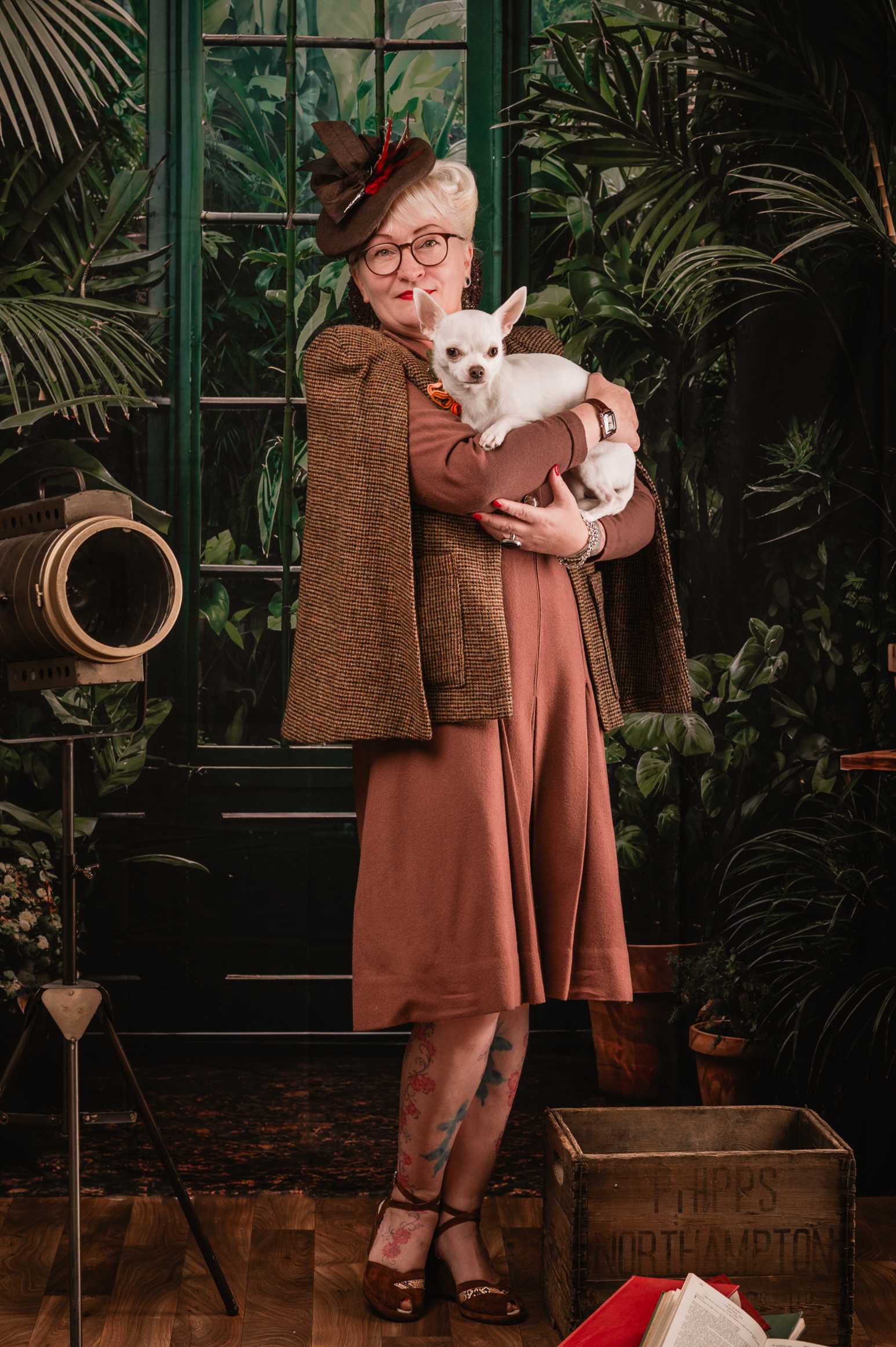 Kate Printemps/Été Vert Plantes Porte Toile de fond conçue par Emetselch - Kate Backdrop FR