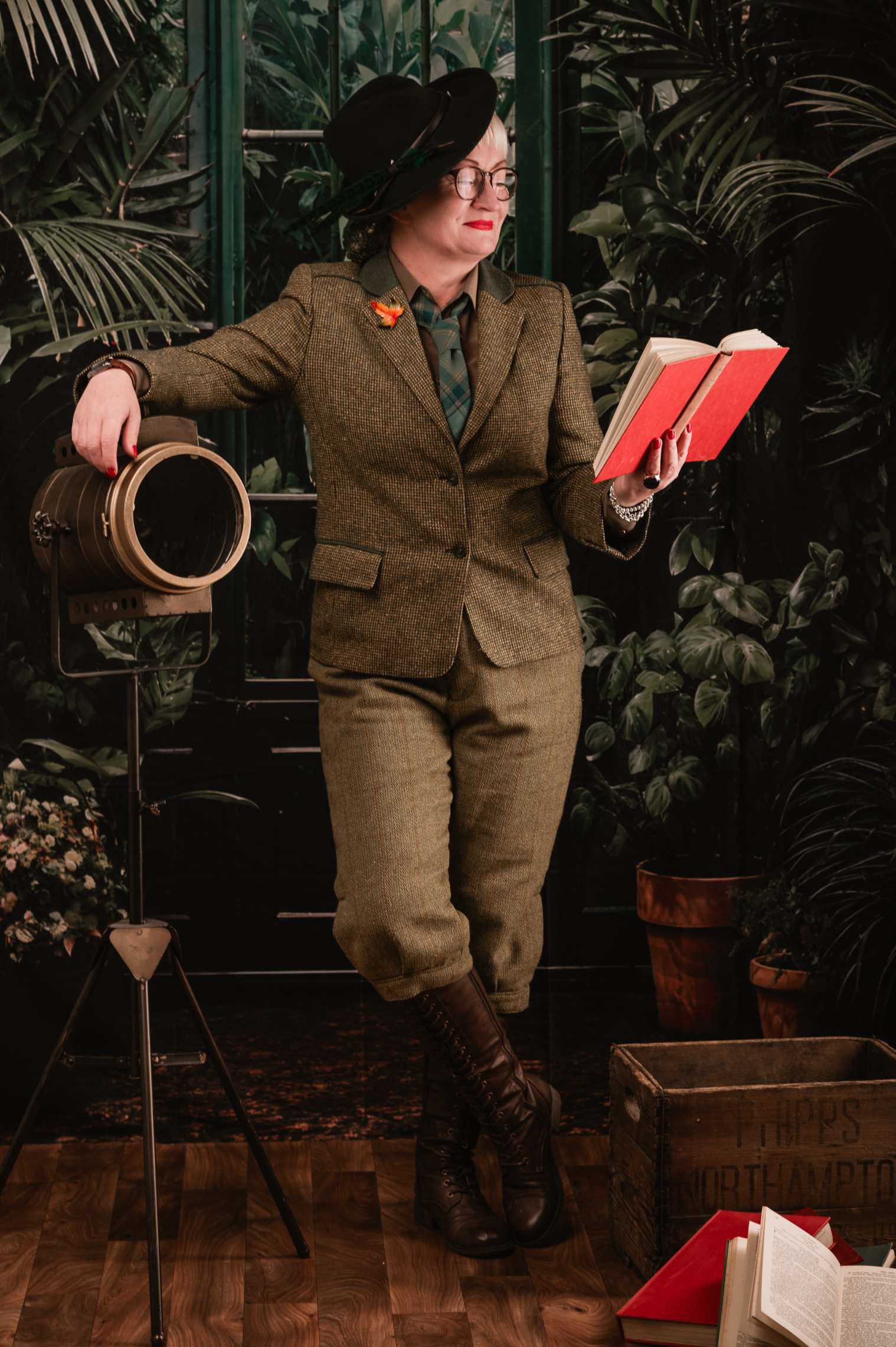 Kate Printemps/Été Vert Plantes Porte Toile de fond conçue par Emetselch - Kate Backdrop FR