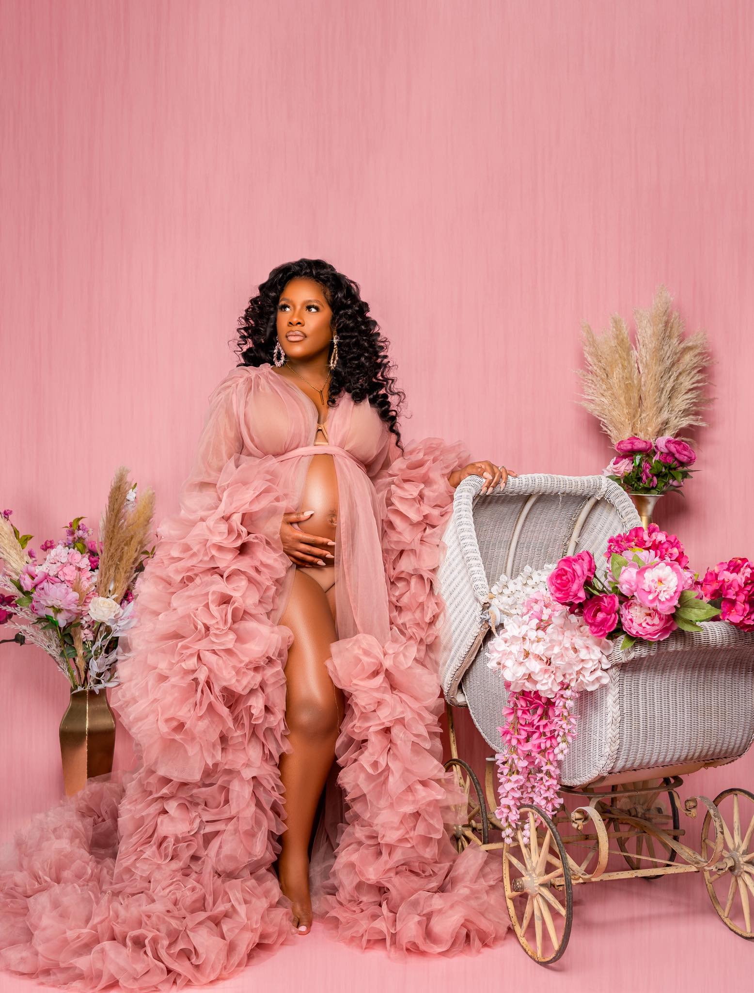 Kate Bébé Rose Fond de Papier Sans Couture pour la photographie - Kate Backdrop FR