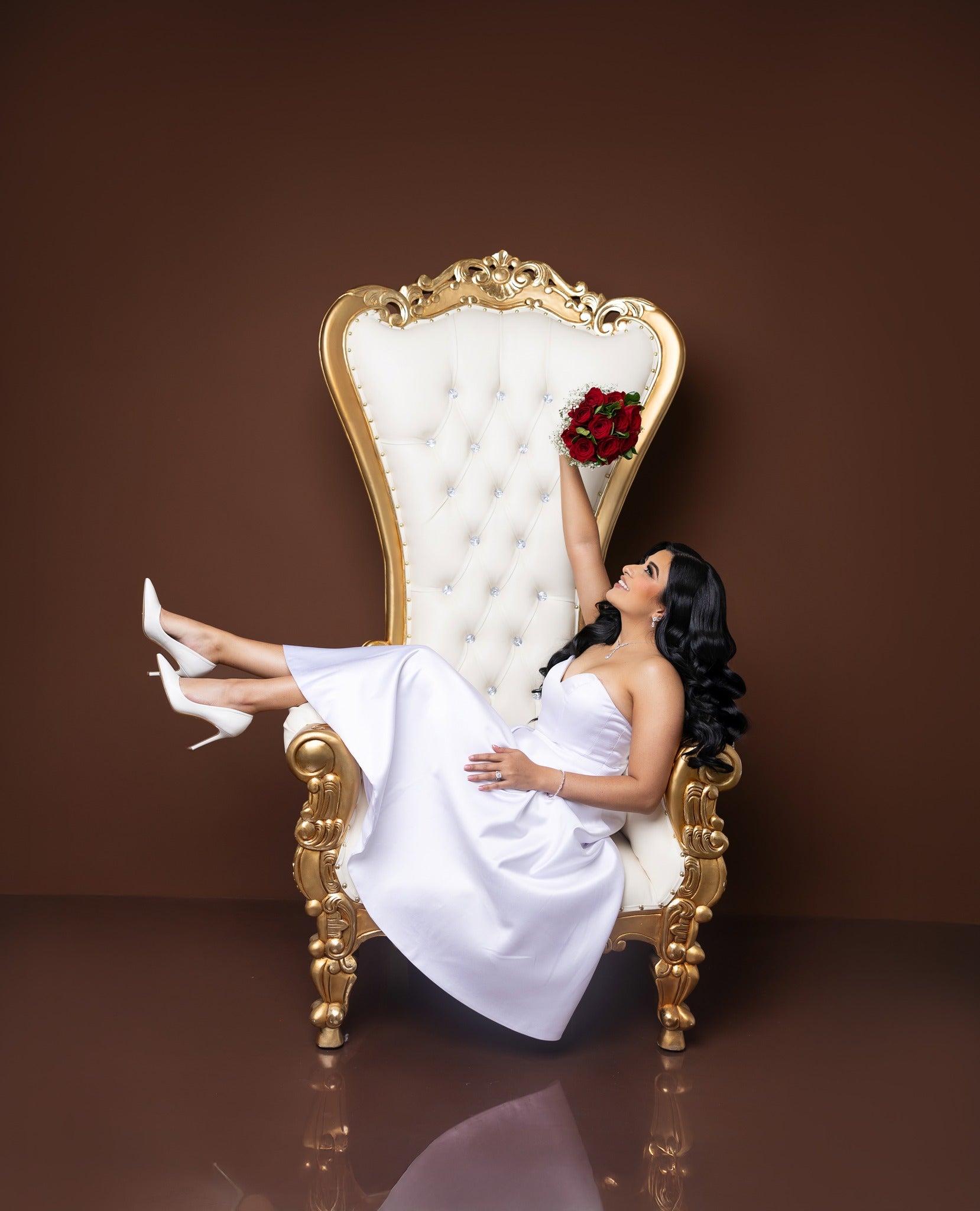 Kate Brun Cacao Fond de Papier Sans Couture pour la photographie - Kate Backdrop FR