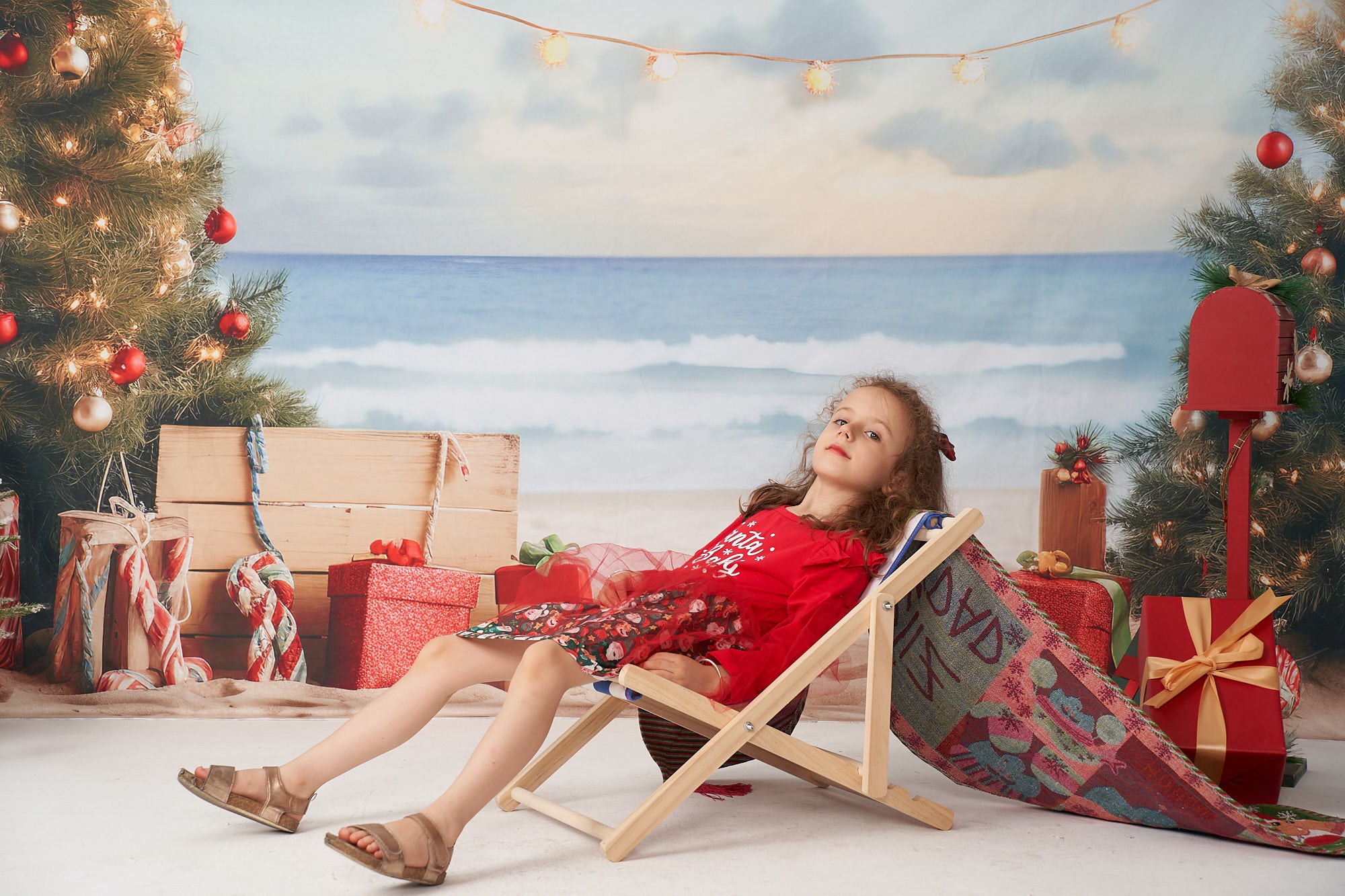 Kate Noël Plage Mer Cadeaux Toile de fond Conçu par Chain Photographie - Kate Backdrop FR