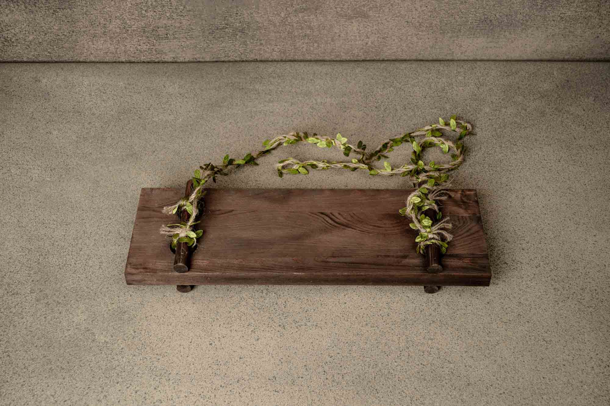 Kate Floral Balançoire en Bois Nouveau née Accessoires de photographie - Kate Backdrop FR