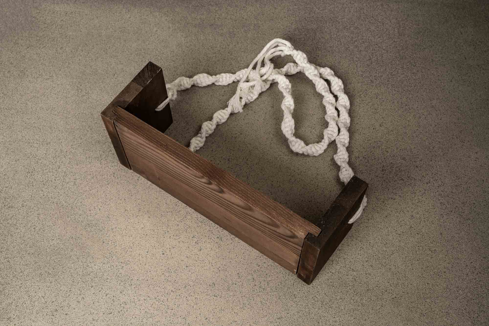 Kate Cordon spiralé Balançoire en Bois Nouveau née Accessoires de photographie - Kate Backdrop FR