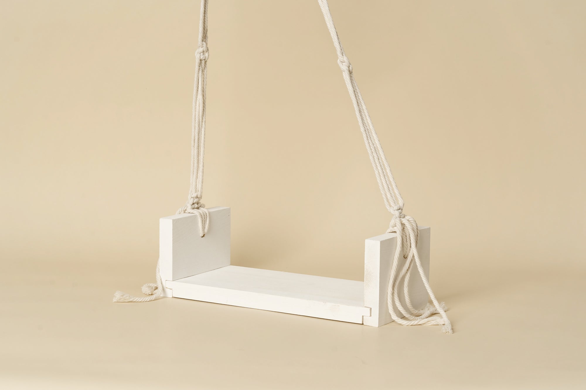 Kate Balançoire en Bois Blanc Nouveau née Accessoires de photographie - Kate Backdrop FR