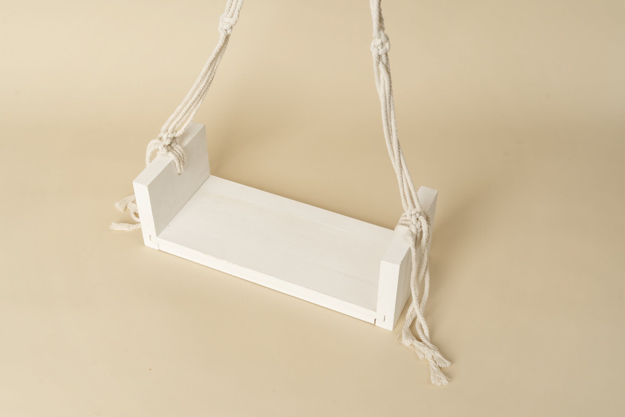 Kate Balançoire en Bois Blanc Nouveau née Accessoires de photographie - Kate Backdrop FR