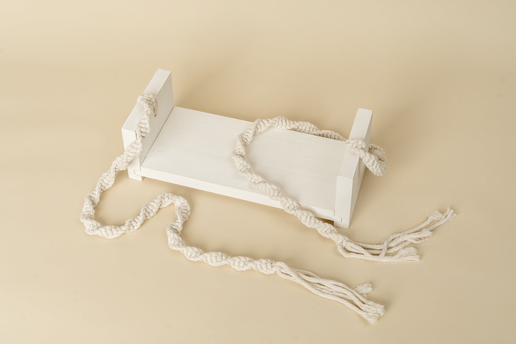 Kate Cordon spiralé Balançoire en Bois Nouveau née Accessoires de photographie - Kate Backdrop FR