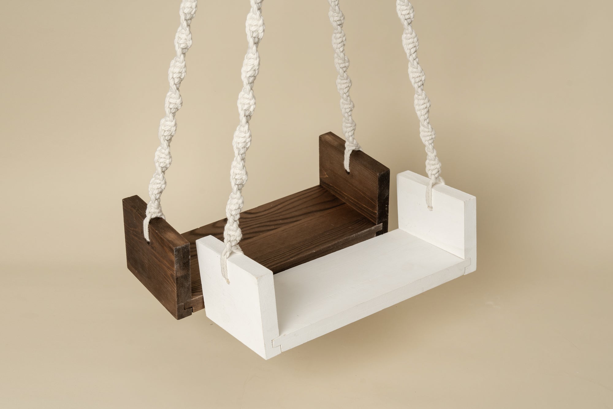 Kate Cordon spiralé Balançoire en Bois Nouveau née Accessoires de photographie - Kate Backdrop FR