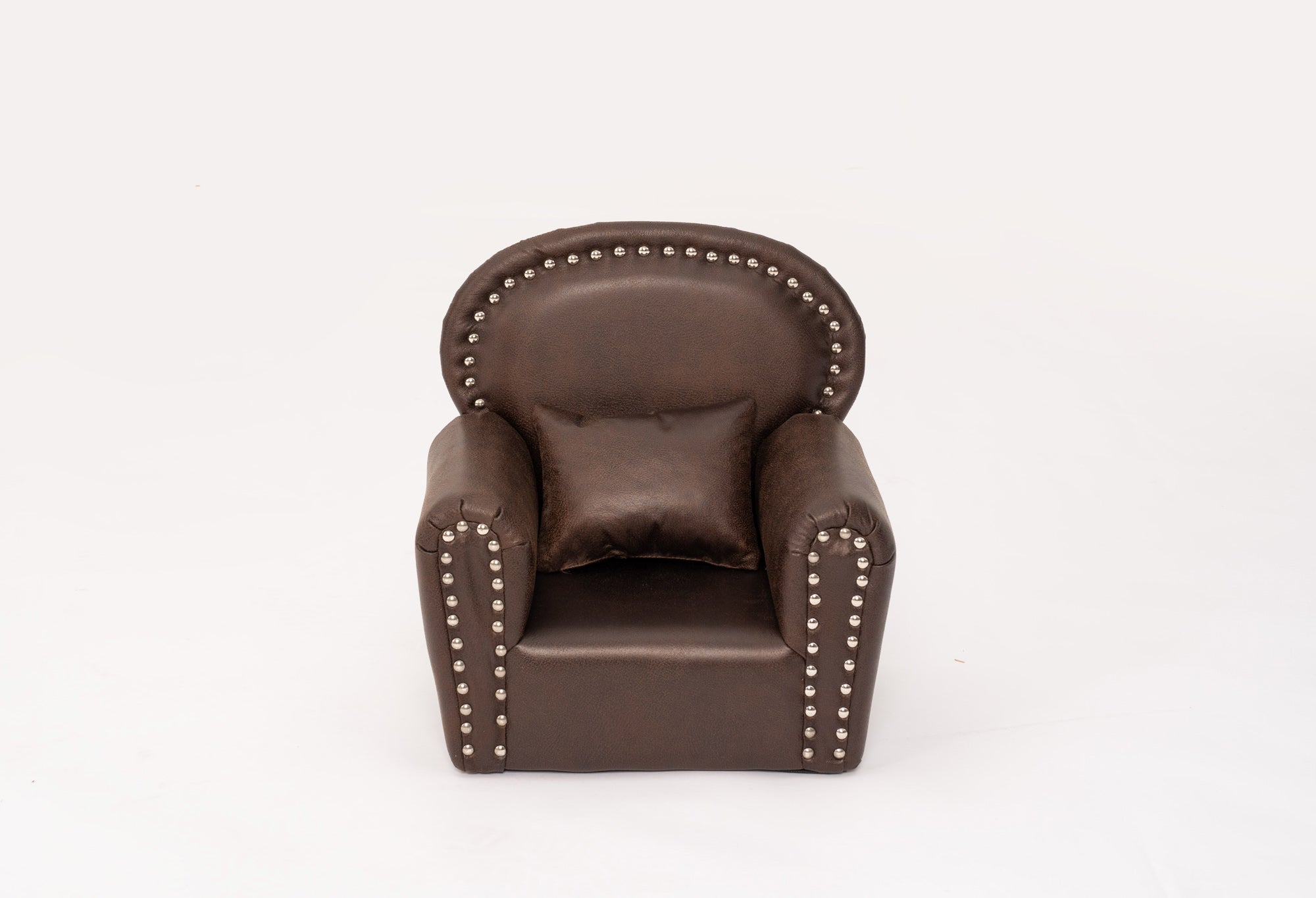 Kate Brun Mini Fauteuil avec Rivet Nouveau-né Accessoires de Photographie