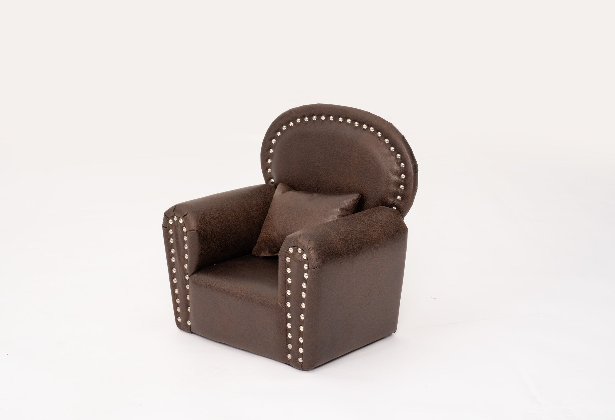 Kate Brun Mini Fauteuil avec Rivet Nouveau-né Accessoires de Photographie