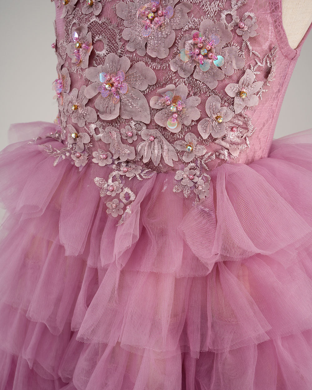 Kate Printemps/Été Rose Violet Enfant Robe à volants Pour la Photographie - Kate Backdrop FR